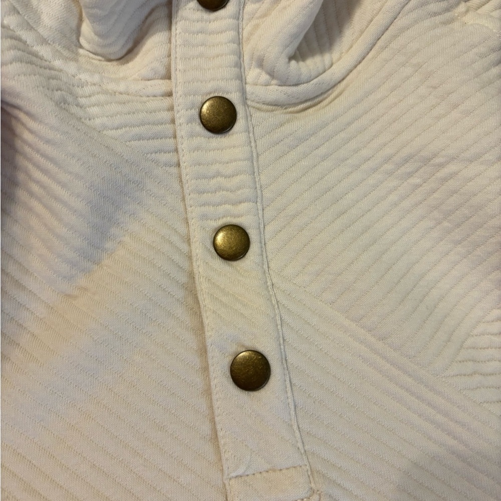 Goodfellow & Co Cream Button-Collar Sweater - Picture 5 of 11